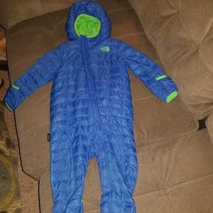 North face toddler snowsuit
